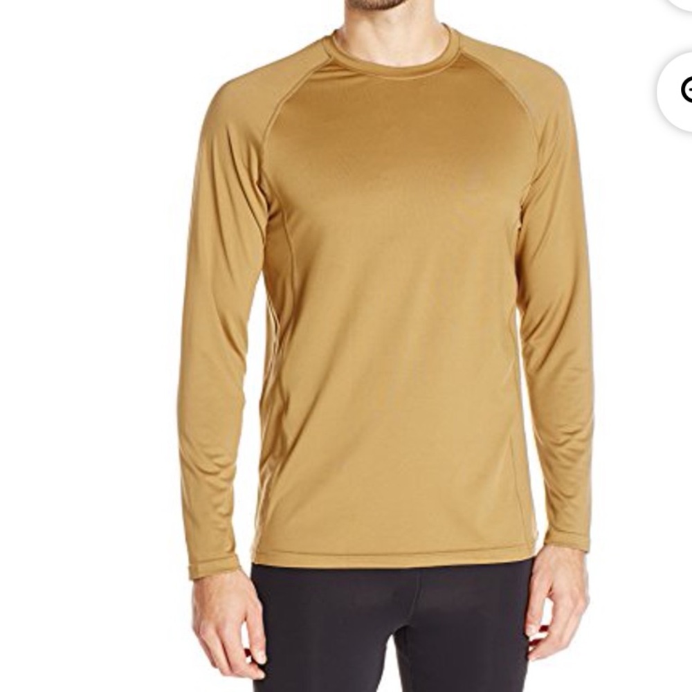 Z BY ZELLA Small Olive Long Sleeve Active Workout Top Large T-shirt Classic